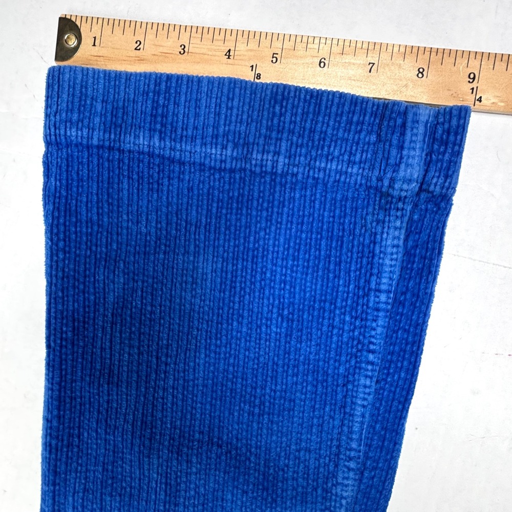 BDG Urban Outfitters Flare Corduroy Pants Womens 26 25X31 Blue Bellbottoms Retro - Picture 7 of 9